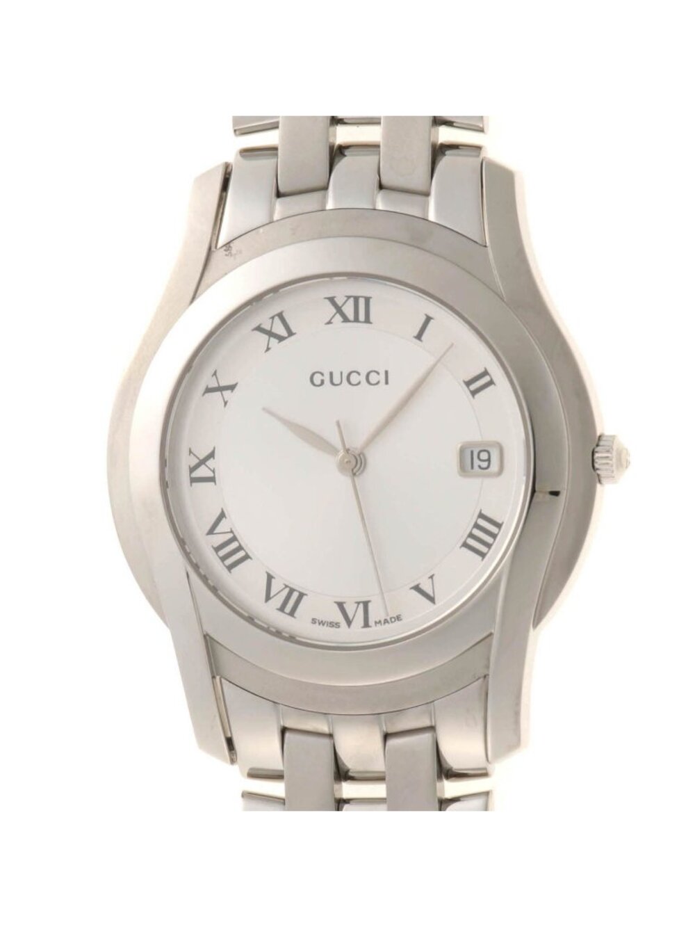 Gucci G-Class Watch Stainless Steel Silver Quartz Boys'